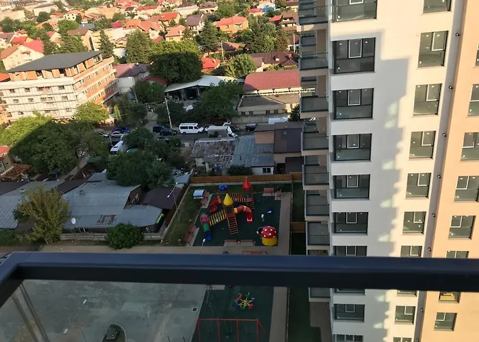 Cozy 2-room Penthouse Lakeview W14 아파트 부쿠레슈티