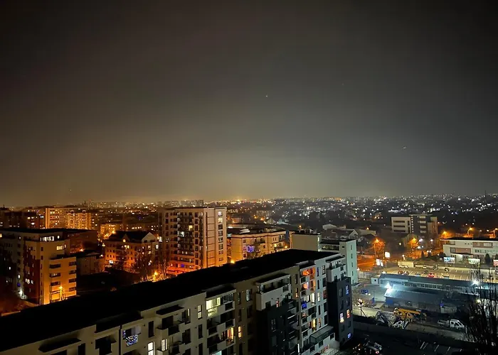 Cozy 2-room Penthouse Lakeview W14 아파트 부쿠레슈티